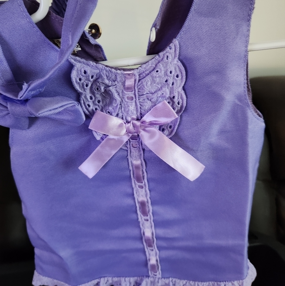 Infant baby girl short sleeve dress